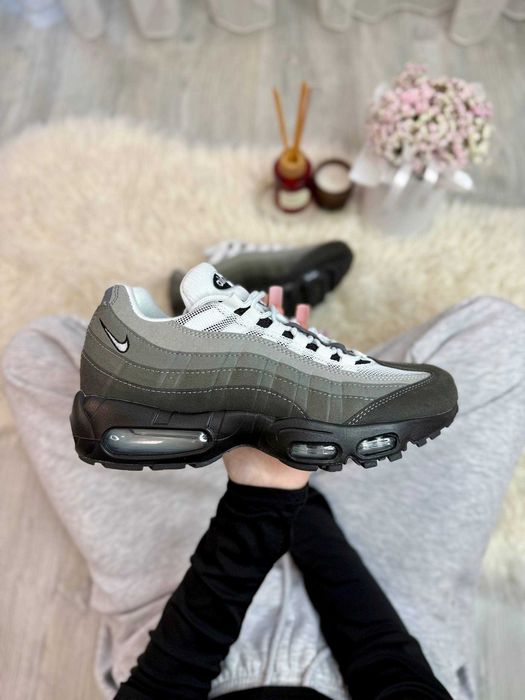 !РОЗПРОДАЖ! Nike Air Max 95 grey white 41 42 43 44 45