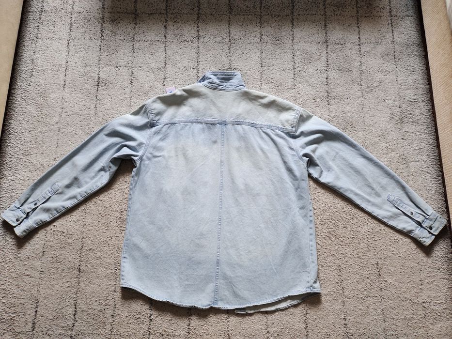 Джинсова чоловіча рубашка
