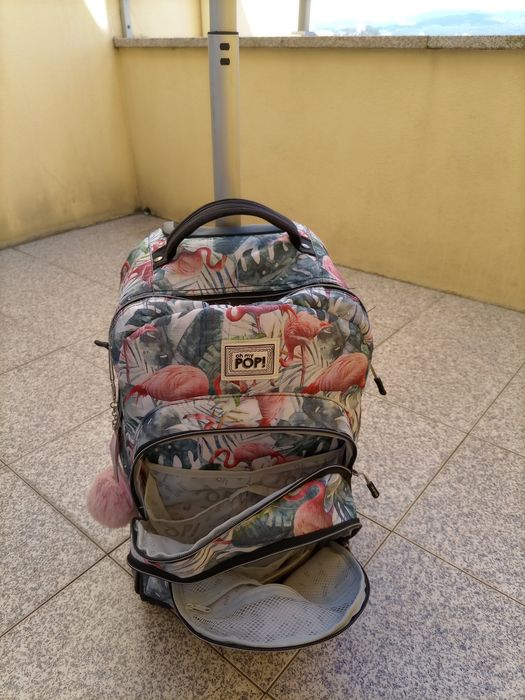 Mochila, trólei, mochilas e lancheiras