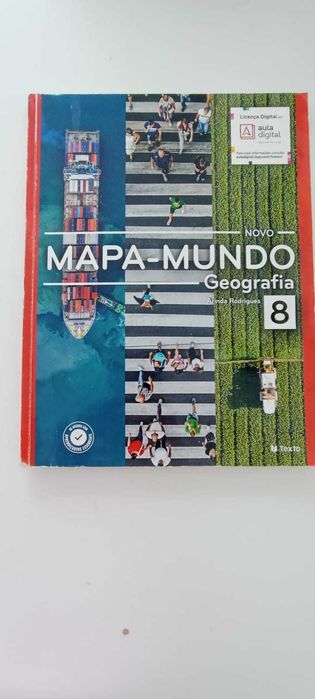 Manuais escolares - 8º ano - Geografia - MAPA MUNDO 8