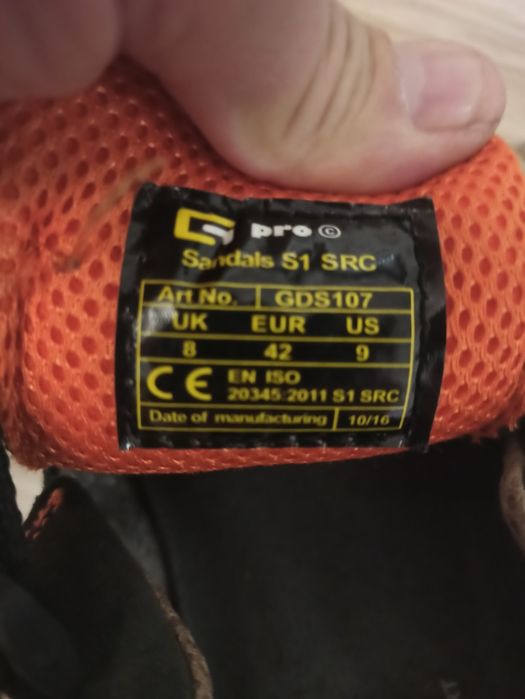 Buty robocze ochronne roz 42