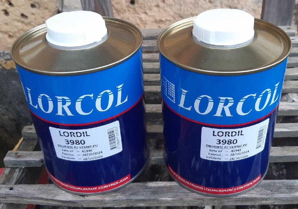 Lordil 3980 Diluente Para Vernizes de Poliuretano - 2 ltrs Novo