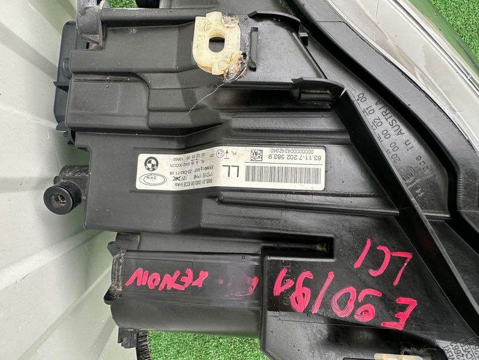 lampa przednia lewa bmw 3 e90 e91 lci xenon