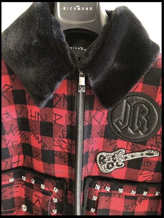 Куртка дубленка  John Richmond оригинал Італія