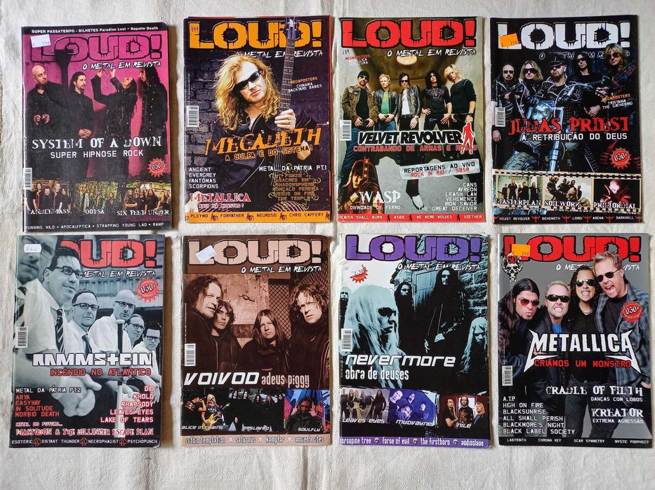Revistas Loud! Rock e Metal