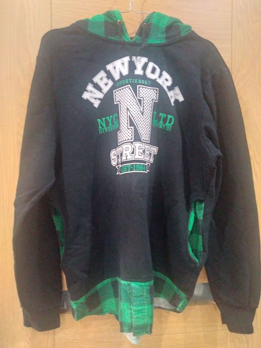 Świetna bawełniana bluza klata 106/120cm rozm S/M