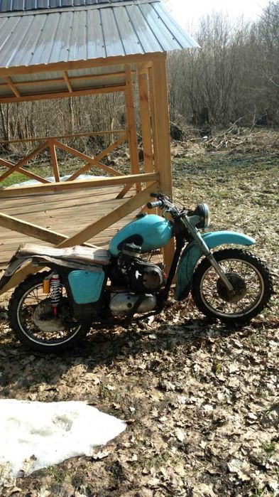 Иж с двигателем от мотоблока