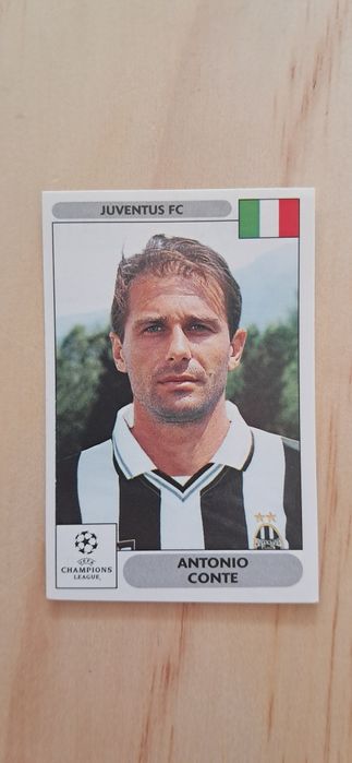 Cromo futebol de Antonio Conte(Uefa Champions League)da Panini