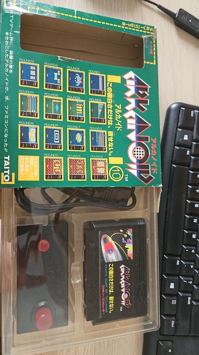 Gra Arkanoid NES FAMICOM PEGASUS z padem