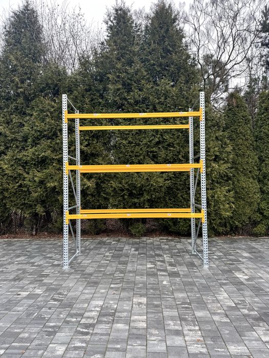Regał paletowy magazynowy wysokiego składowania