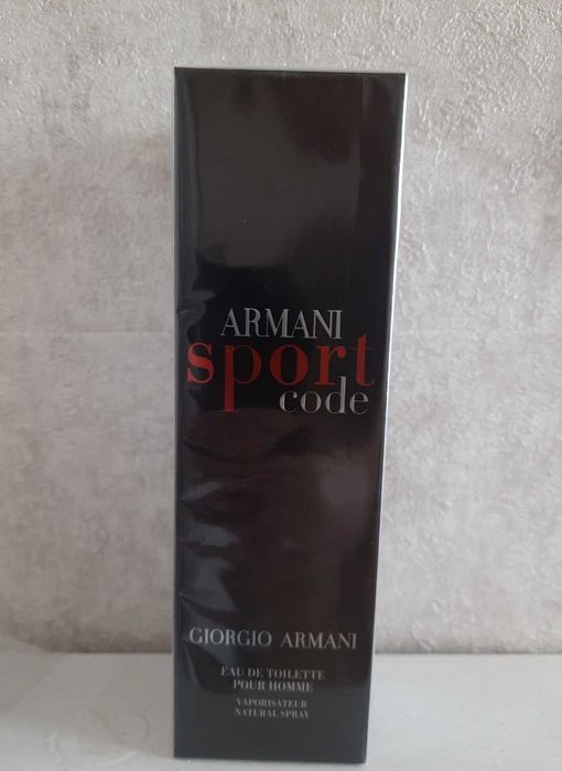 Giorgio Armani Code Sport Армани Код спорт мужские духи оригінал
