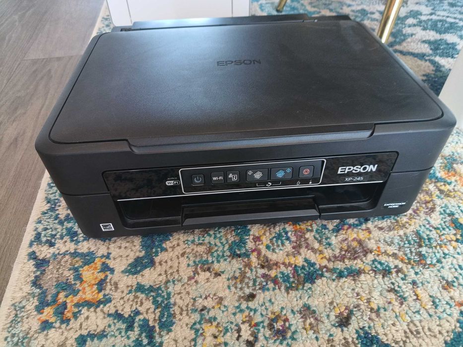 Epson XP-245 WiFi – sprawna drukarka + skaner (tania, działa)