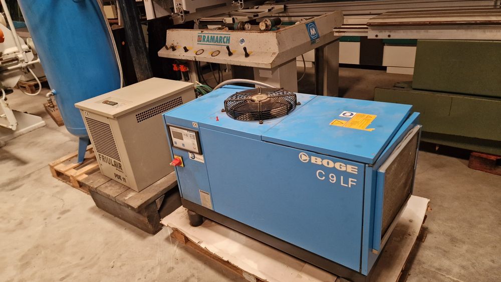 COMPRESSOR 2011.10 bar BOGE SECADOR DEPOSITO 290L