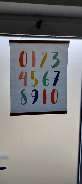 Vendo Poster de Números e Letras