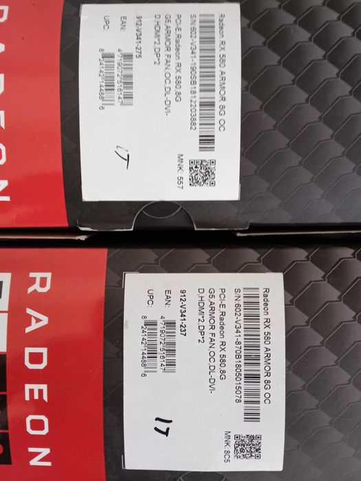 Msi Armor OC RX 580 8Gb