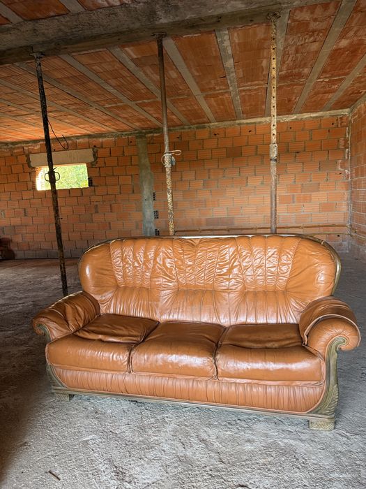 Conjunto 1 sofá + 2 cadeirões