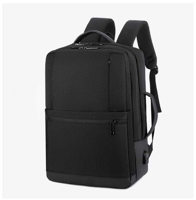 Рюкзак Norden 1880 Чорний Міський чоловічий з розширенням Для Ноута