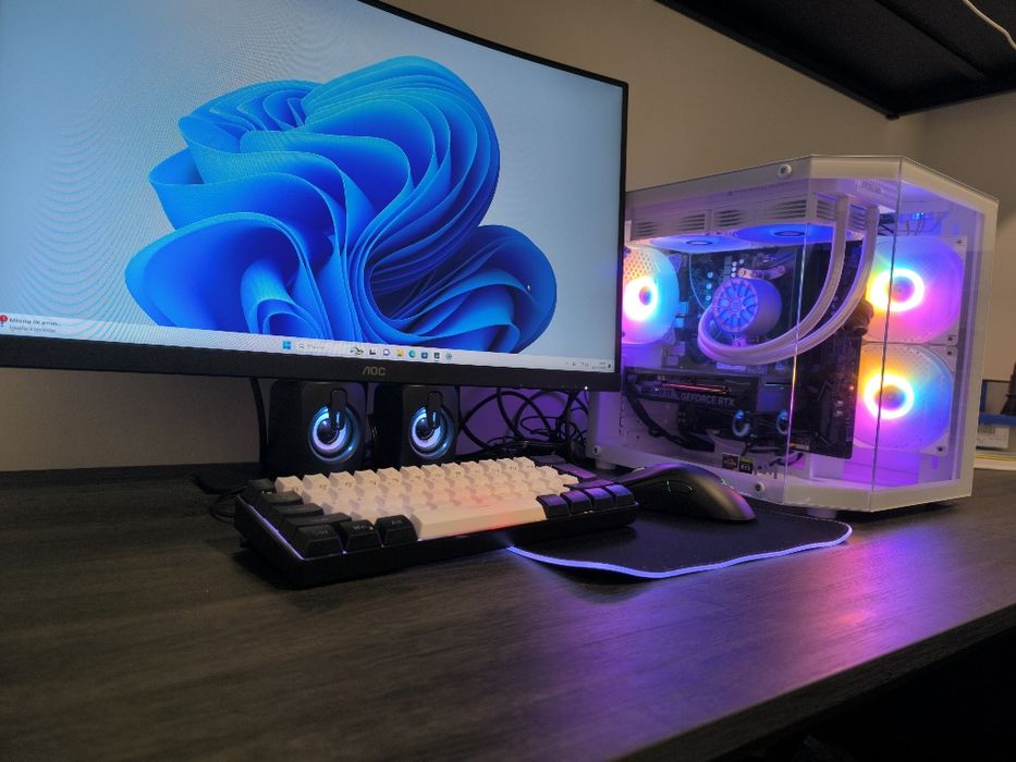 PC R5 5050RTX 16 Ram + Ecrã + Periféricos 3x Sem Juros