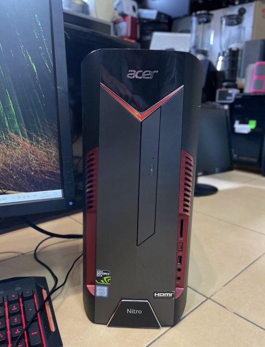 Игровой компьютер Acer Nitro 50-600 Intel(R) Core(TM) i5-8400/8/SSD 240/GTX 1060 3gb