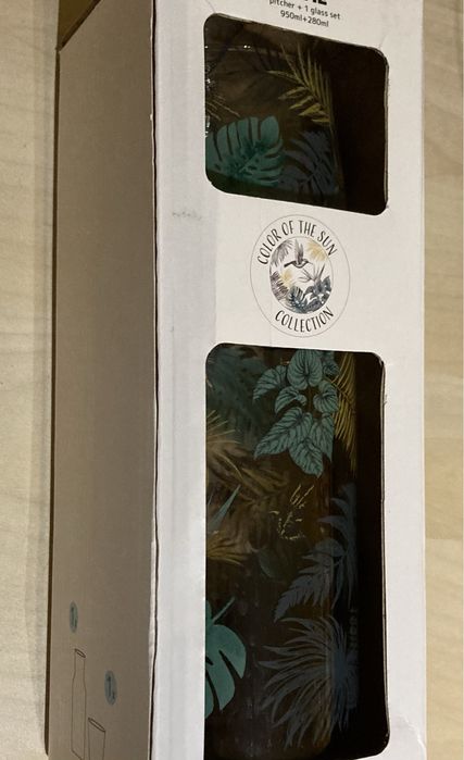 Zestaw karafka ze szklanką pepco