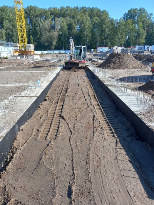 Uslugi/Wynajem Mini Koparka/ Koparka Drogi, Wyburzenia,Transport