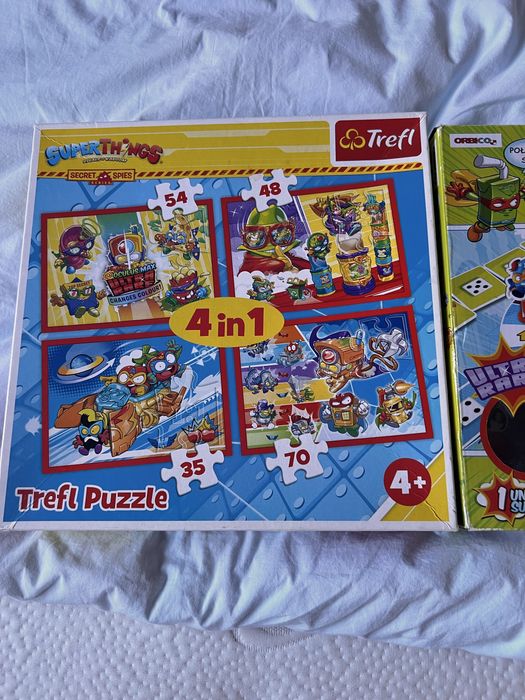 Super things trefl puzzle i gra Poznań Naramowice • OLX.pl