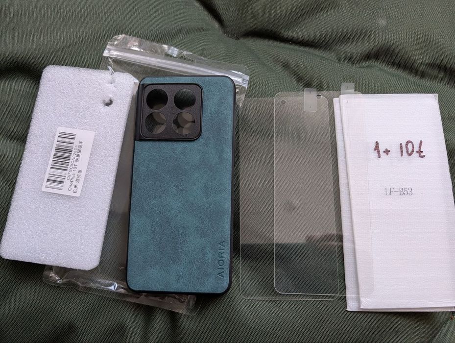 Чохол та захисне скло OnePlus 10t  Ace Pro 5G