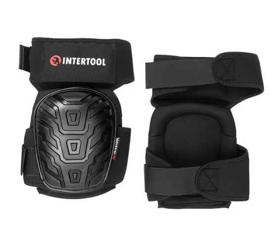 Наколенники защитные ткань 600D, гелевые подушки, Intertool SP-0054