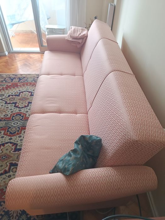 Sofá 3 lugares com cama