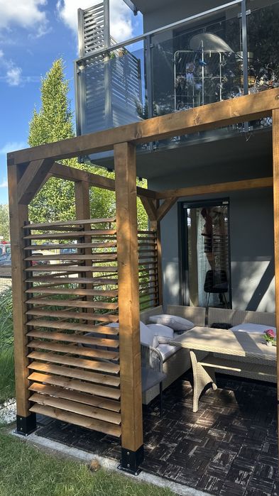 Zadaszenie tarasu, wiaty, pergole, domki ogrodowe