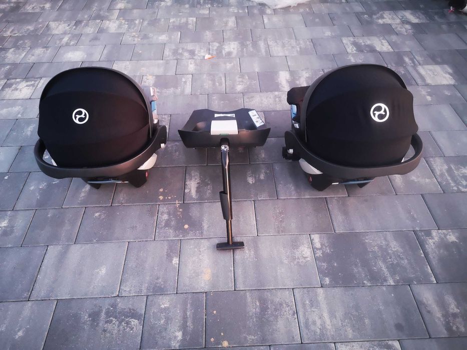 2x Fotelik cybex aton 5 + baza isofix