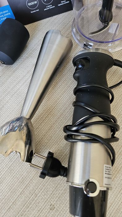 Blender ręczny Götze & Jensen HB901K  1000 W z  tytanowymi ostrzami