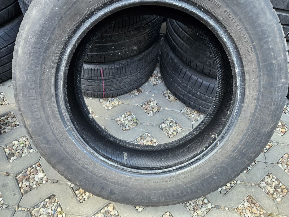 [4szt] Continental 215/60 r17 Letnie /// 6,2mm!!! MONTAŻ