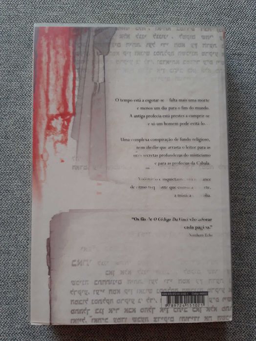 Livro "Os 36 Homens justos" de Sam Bourne