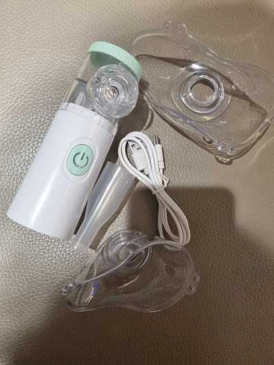 Небулайзер інгалятор на батарейках маленький портативний юсб ингалятор