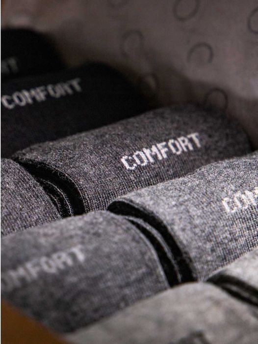 Skarpetki męskie 43-46 klasyczne zestaw 10 par