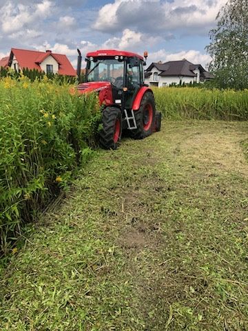 Usługi Koszenia trawy,zarośli oraz inne  prace rolnicze, sianie, Współpraca