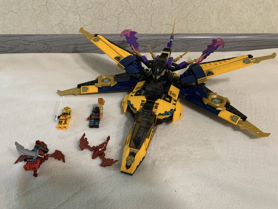 LEGO Ninjago Суперштормовий реактивний літак Рас та Арін (71833)