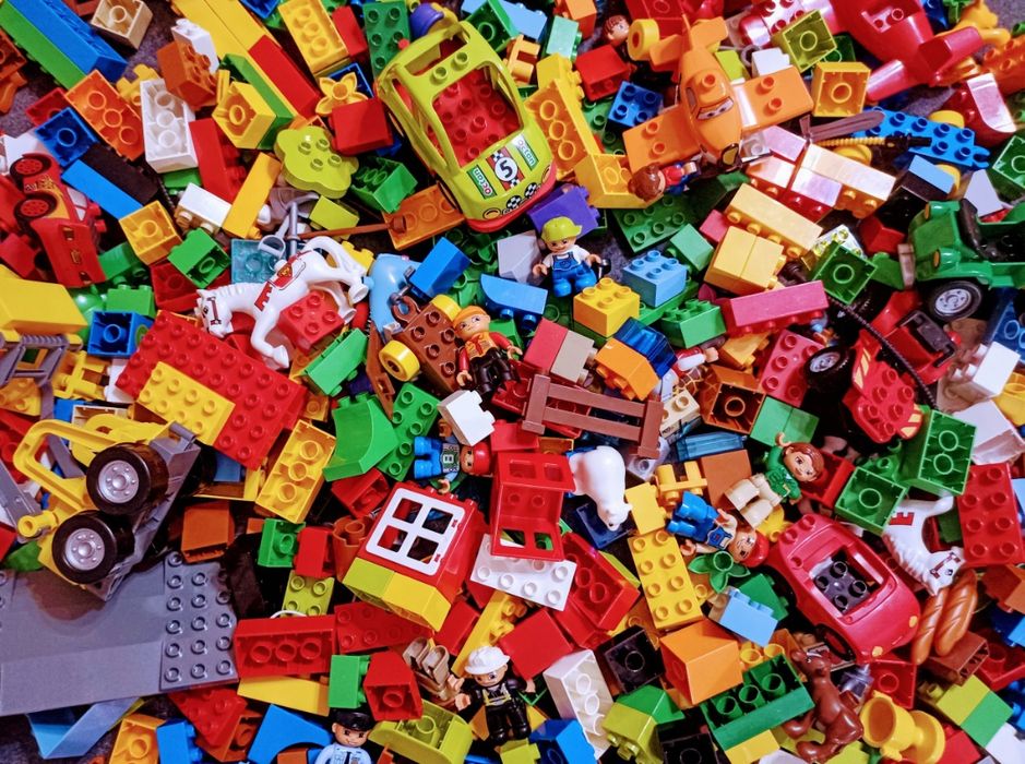 Klocki LEGO Duplo wielki mix tylko oryginalne 4 kg
