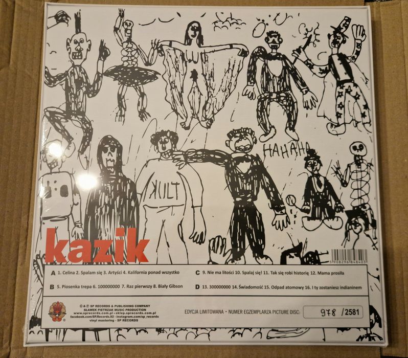 Kazik - Na żywo, ale w studio [2LP] Lim. Ed. Picture Disc