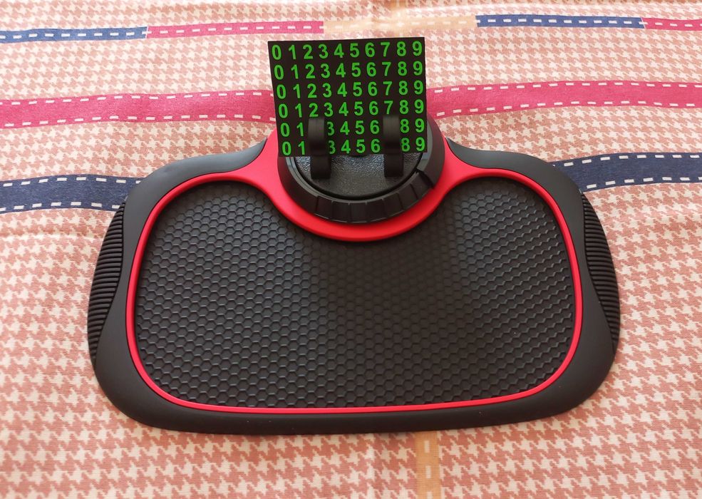 протиковзкий килимок на торпеду автомобіля, тримач для телефону