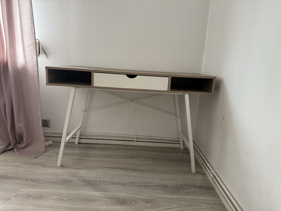 Biurko jysk biały/dąb