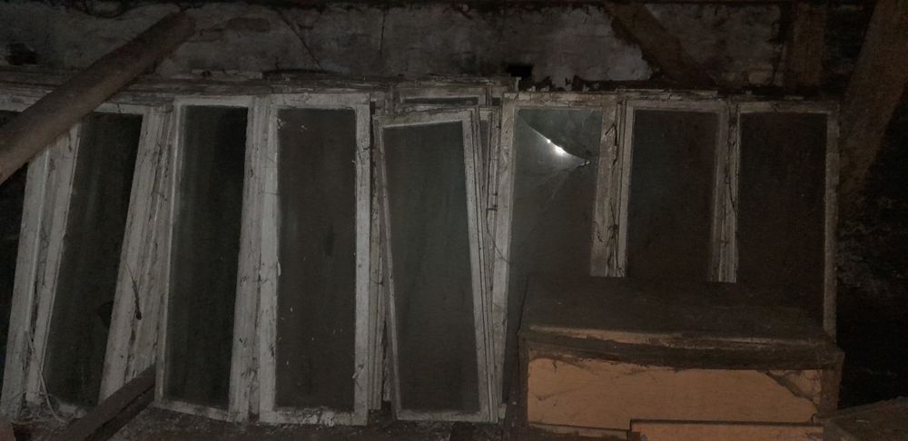 Skrzydła okna drewniane na szklarnie