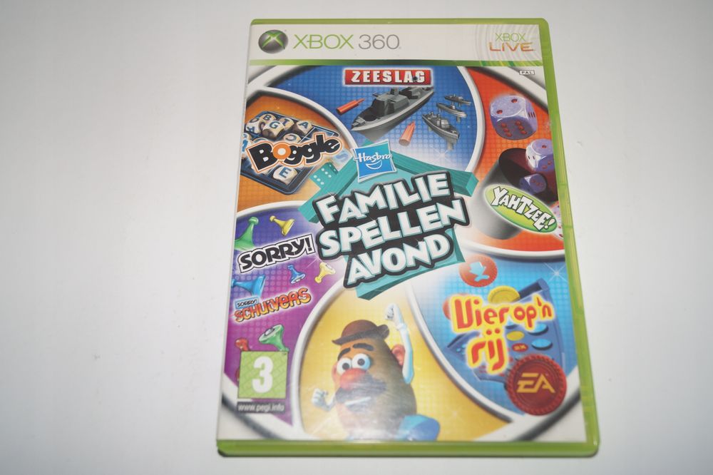 Hasbro Family Game Night Microsoft Xbox 360