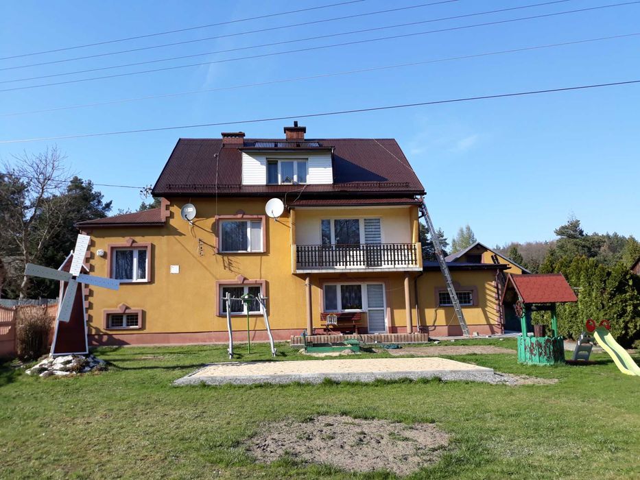 Malowanie dachów Malowanie Elewacji  Wymiana rynien Wycinka drzew Malowanie dachówek