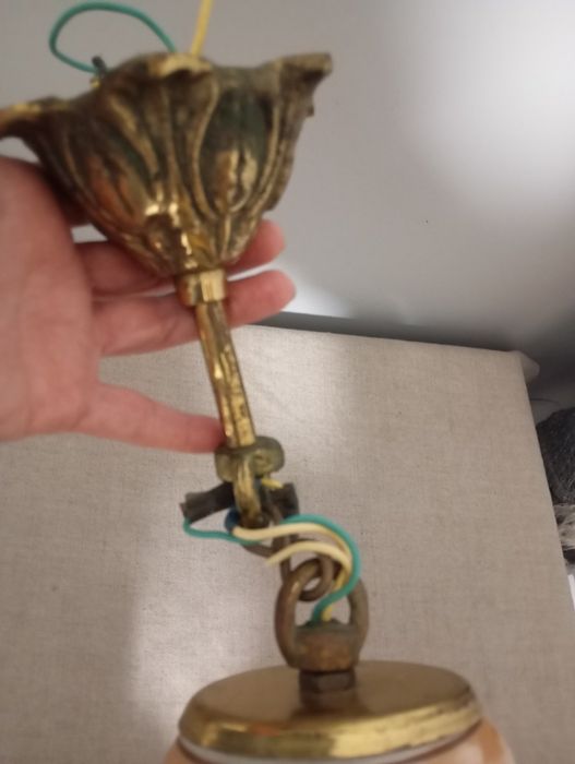 Люстра латунная. СССР