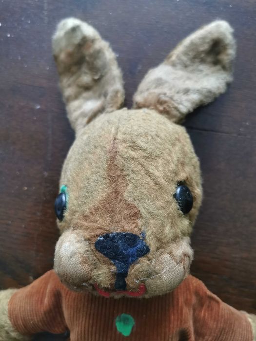 Stary pluszak Zając lata 60-te PRL Nr.2