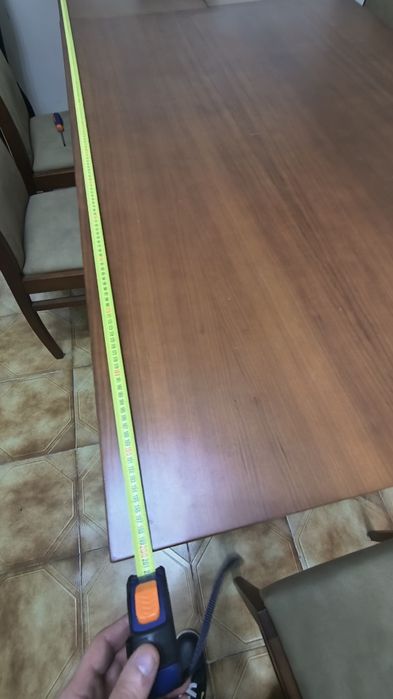 Mesa extensivel em Cerejeira com 5 cadeiras