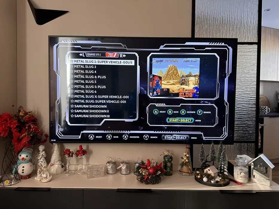 Retro konsola 4K, 41 tys gier,PSX, PSP,SNES, Pegasus, Amiga C64, Atari