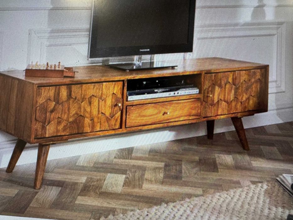 Szafka RTV drewno cena nowej 1499